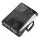Портфель CROCODILE LEATHER 18048 из натуральной кожи крокодила Черный 18048 фото 7