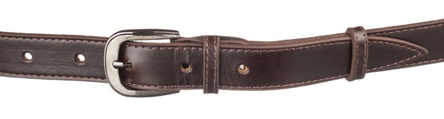Leather belt MAYBIK 15233 Brown 20674 фото
