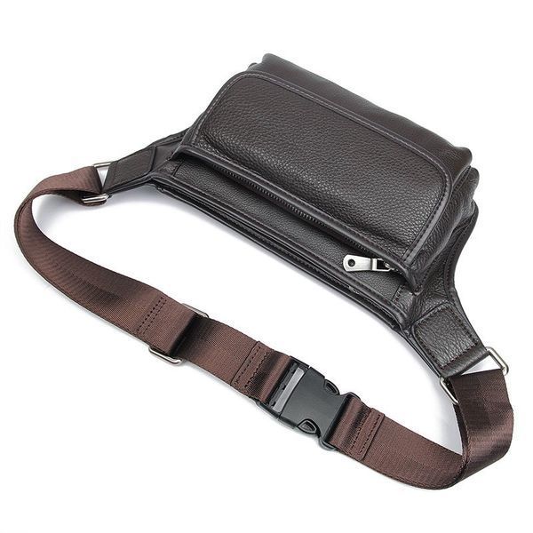 Belt bag grain leather Vintage 14951 Brown 14951 фото