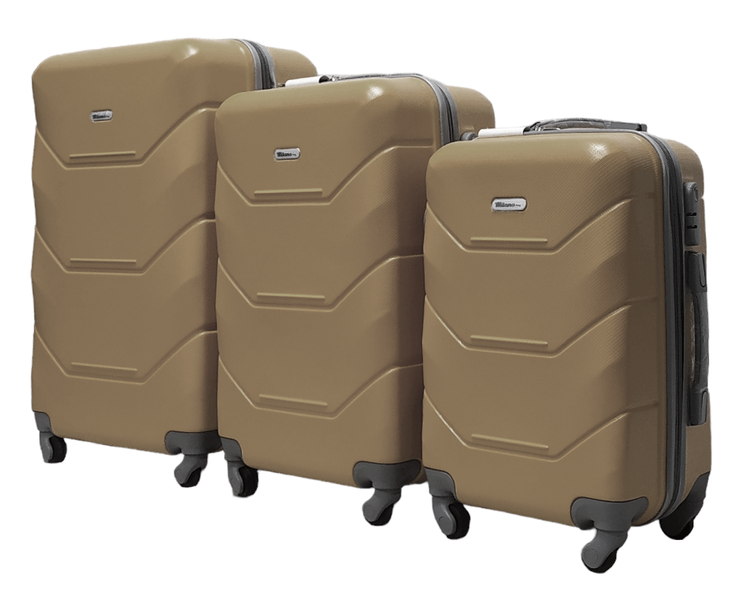 Suitcase Milano bag 147M Gold Suitcase set 147M/64/68 фото