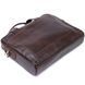 Men's leather satchel bag Vintage 20679 Brown 20679 фото 3