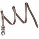 Leather belt MAYBIK 15239 Metallic gray 20680 фото 3