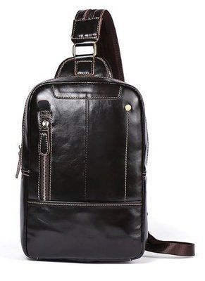 Leather backpack Vintage 14785 Brown 14785 фото