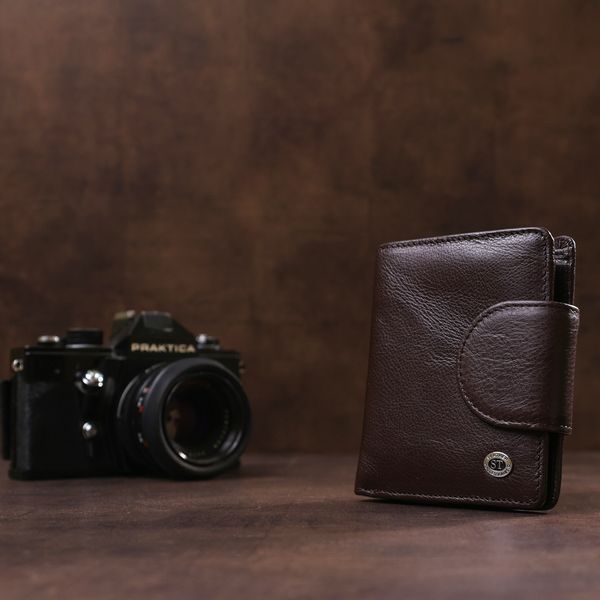 Гаманець жіночий ST Leather 18498 (ST415) суворий Коричневий 18498 фото
