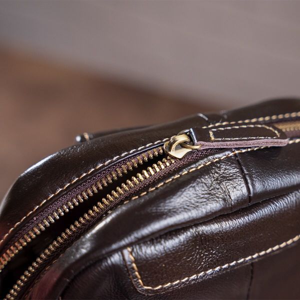Leather backpack Vintage 14785 Brown 14785 фото