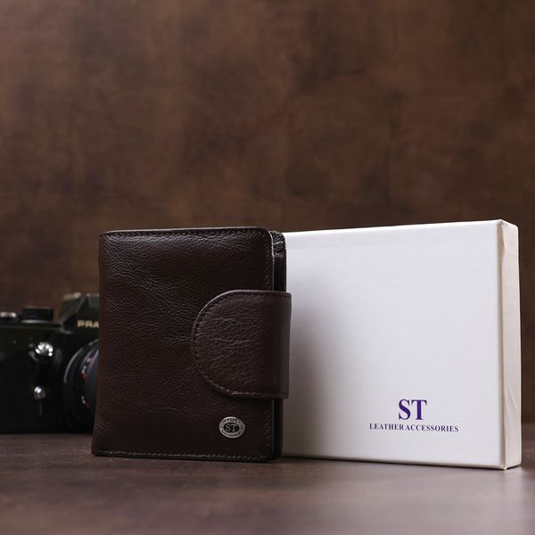 Гаманець жіночий ST Leather 18498 (ST415) суворий Коричневий 18498 фото