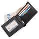 Men's wallet STINGRAY LEATHER 18061 made of genuine stingray leather Black 18061 фото 4