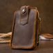 Men's belt bag Vintage 20419 Brown 20419 фото 7