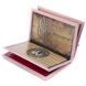 Визитница-книжка ST Leather 19220 Розовая 19220 фото 4