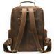 Vintage laptop backpack Vintage 14712 leather Brown 14712 фото 5
