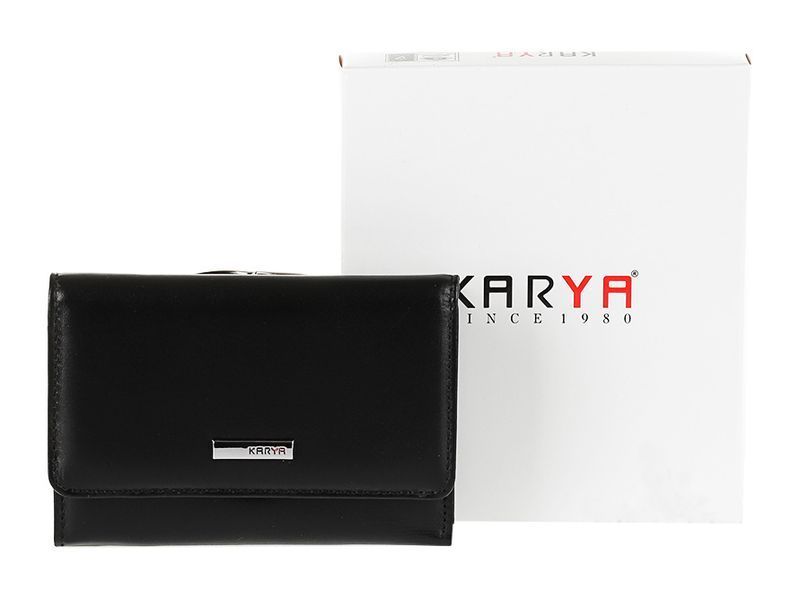 Кошелек женский STINGRAY LEATHER 18095 из натуральной кожи морского ската Чорний 17160 фото
