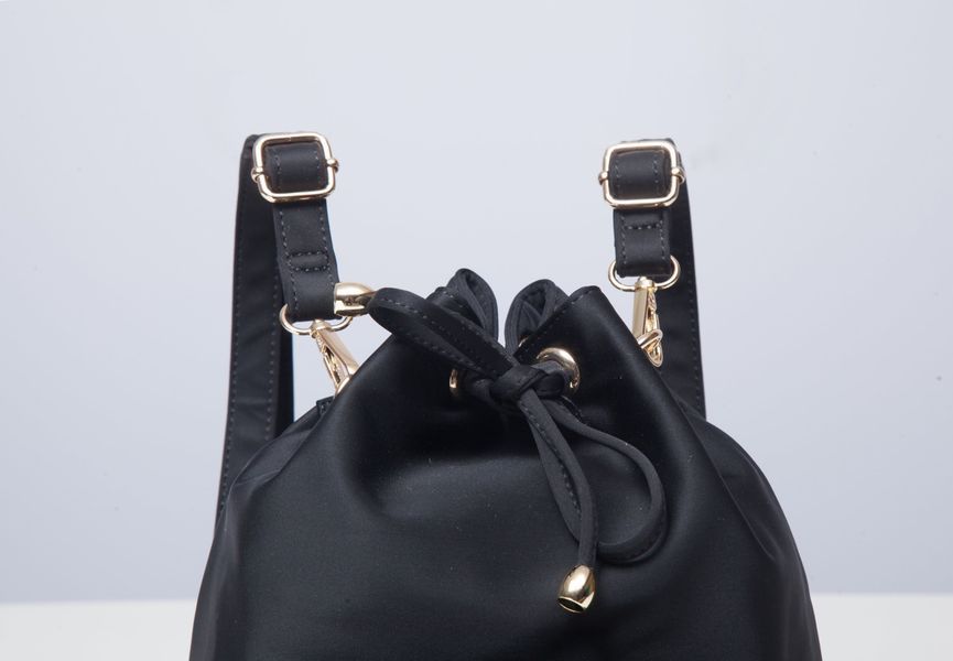 Women's nylon backpack Vintage 14871 Black 14871 фото