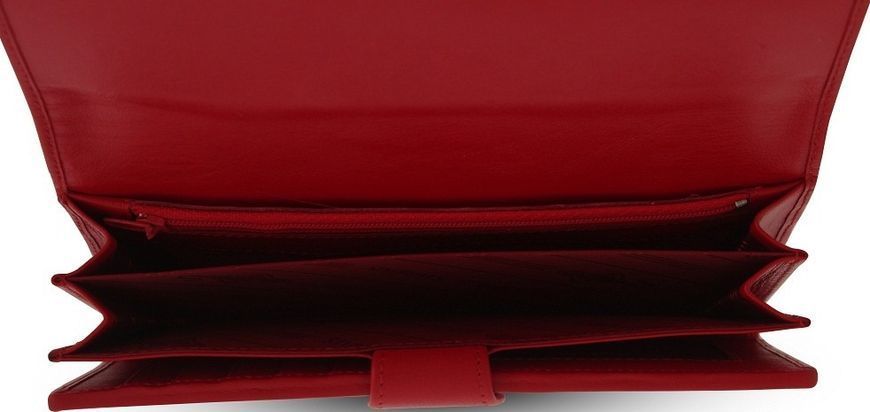 Кошелек женский STINGRAY LEATHER 18030 из натуральной кожи морского ската Красный 18030 фото