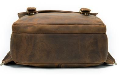 High-quality backpack made of genuine leather Vintage 14872 Brown 14872 фото