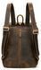 High-quality backpack made of genuine leather Vintage 14872 Brown 14872 фото 3