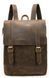 High-quality backpack made of genuine leather Vintage 14872 Brown 14872 фото 1
