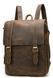 High-quality backpack made of genuine leather Vintage 14872 Brown 14872 фото 2