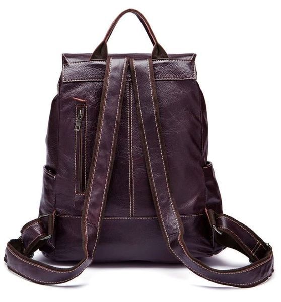 Backpack Vintage 14714 leather Plum 14714 фото