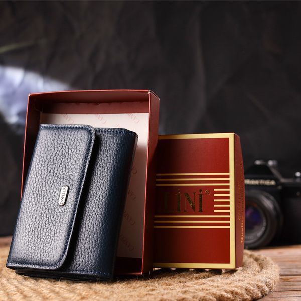 Practical wallet for women made of genuine leather flotar CANPELLINI 21593 Blue 21593 фото