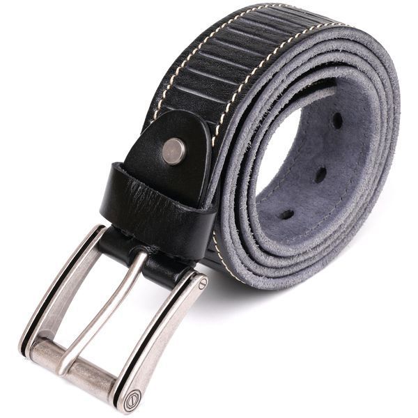 Men's belt Vintage 20072 Black 20072 фото