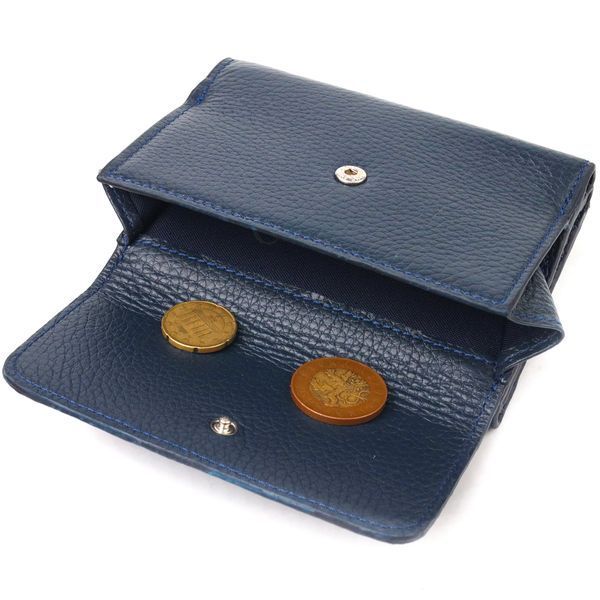 Practical wallet for women made of genuine leather flotar CANPELLINI 21593 Blue 21593 фото