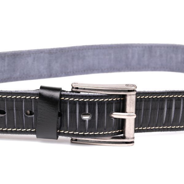 Men's belt Vintage 20072 Black 20072 фото