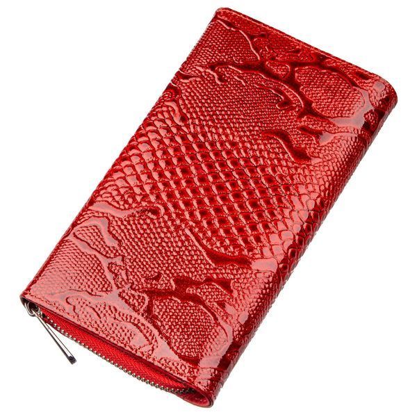 Кошелек женский KARYA 17355 кожаный Красный 17355 фото