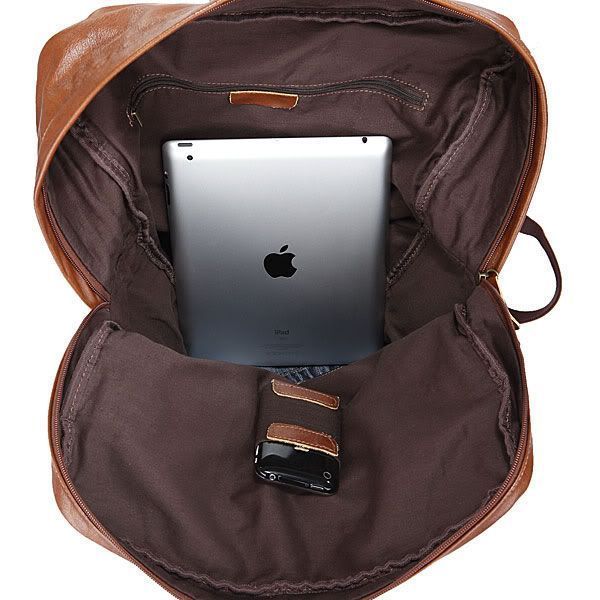Backpack Vintage 14156 leather Brown 11185 фото