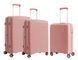 Suitcase Snowball 20703 Rose gold Suitcase set 20703/66/68 фото 1