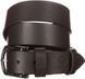 Men's belt GRANDE PELLE 11028 for jeans Brown 11028 фото 1