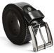 Men's belt Vintage 20072 Black 20072 фото 2