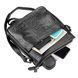 Men's bag CROCODILE LEATHER 18021 made of genuine crocodile leather Black 18021 фото 3
