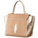 Women's bag STINGRAY LEATHER 18630 made of genuine stingray leather Golden 18630 фото 2