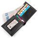 Men's wallet CROCODILE LEATHER 18200 made of genuine crocodile leather Black 18200 фото 3
