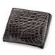 Men's wallet CROCODILE LEATHER 18200 made of genuine crocodile leather Black 18200 фото 2