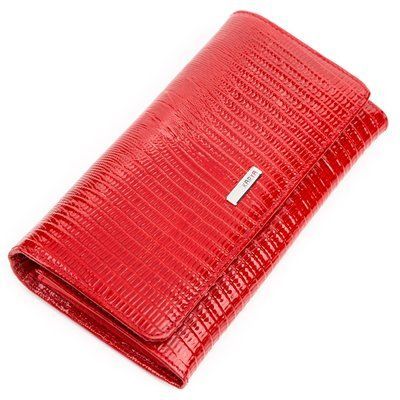 Кошелек из кожи на защелке ST Leather 19339 Чорний 17153 фото
