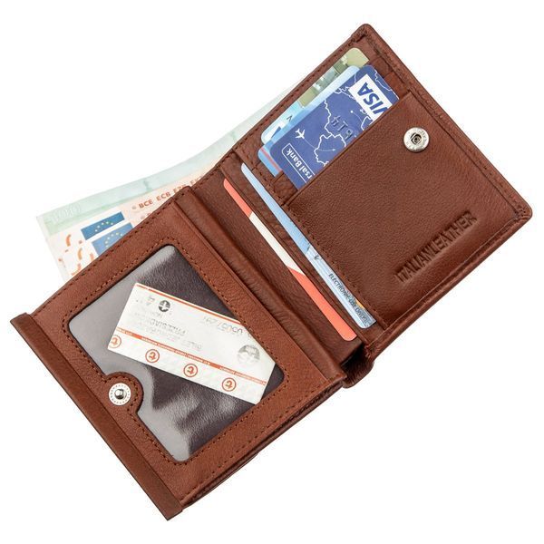 Жіноче портмоне з монетницею ST Leather 18917 Коричневий 18917 фото