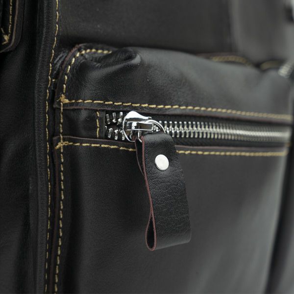 Leather bag Vintage 14651 Black 14651 фото