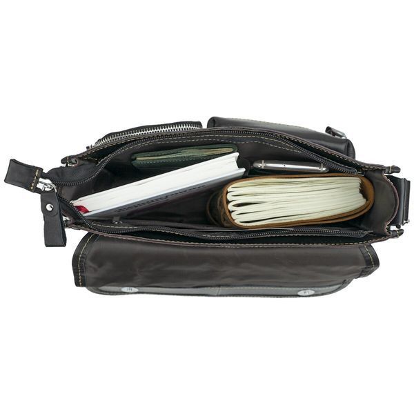 Leather bag Vintage 14651 Black 14651 фото