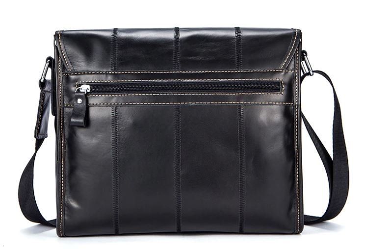 Leather bag Vintage 14651 Black 14651 фото