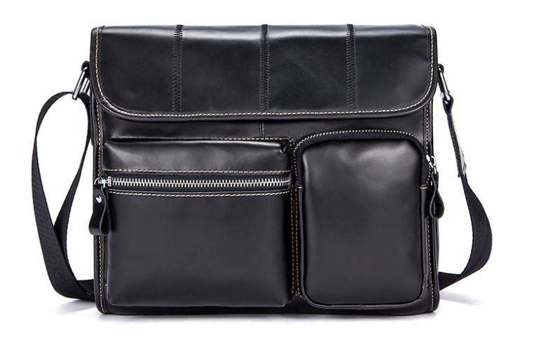 Leather bag Vintage 14651 Black 14651 фото