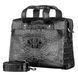 Сумка CROCODILE LEATHER 18022 з натуральної шкіри крокодила Чорна 18022 фото 2