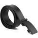 Men's belt with automatic matte black buckle Vintage 20303 Black 20303 фото 5