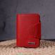 Bright women's wallet made of genuine leather KARYA 21351 Red 21351 фото 6