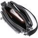 Nice leather men's bag Vintage 20677 Black 20677 фото 4