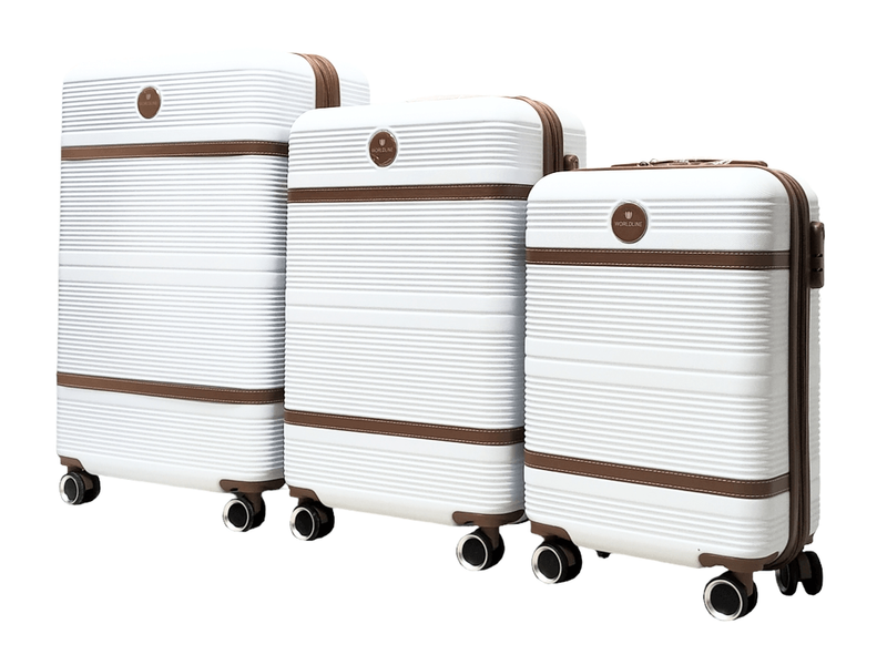 Suitcase Worldline Airtex 629 White Suitcase set 629/65/68 фото