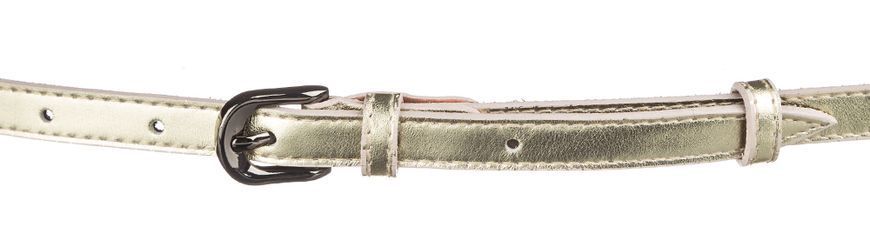 Leather belt MAYBIK 15242 Gold 20683 фото